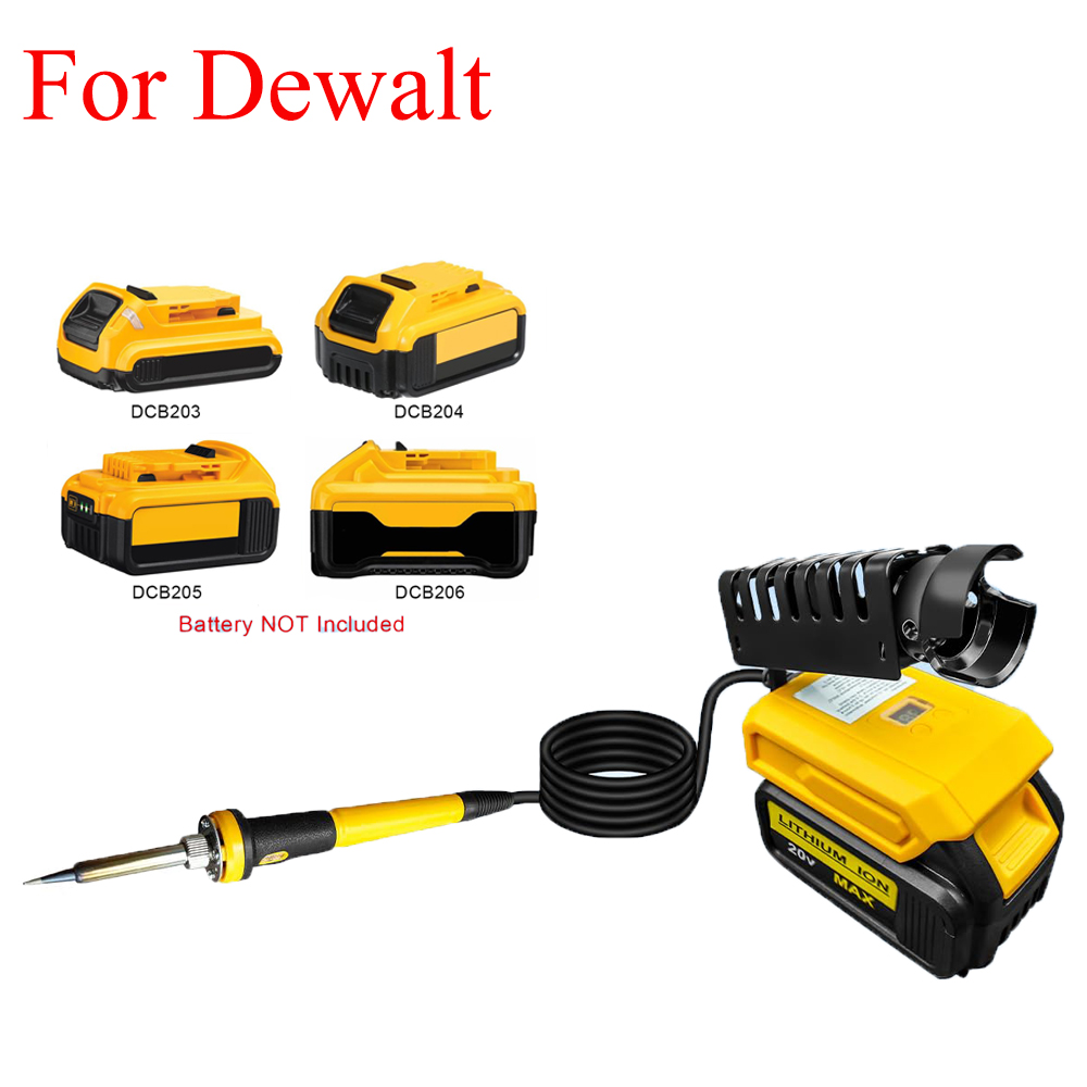 Useful Diy Electronics - Tragbares Lötkolben-Set, kompatibel mit Dewalt 20