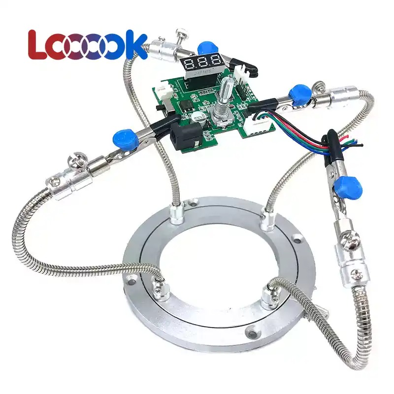 Diy Electronics Stores - Universeller Elektronik-Drehclip für DIY-Projekte, Lötarbeitsplatz und