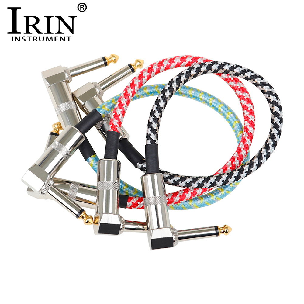 Diy Electric Guitar Electronics - IRIN 3 Stück Gitarrenpedalkabel AUX-Drahtkabel 6,5