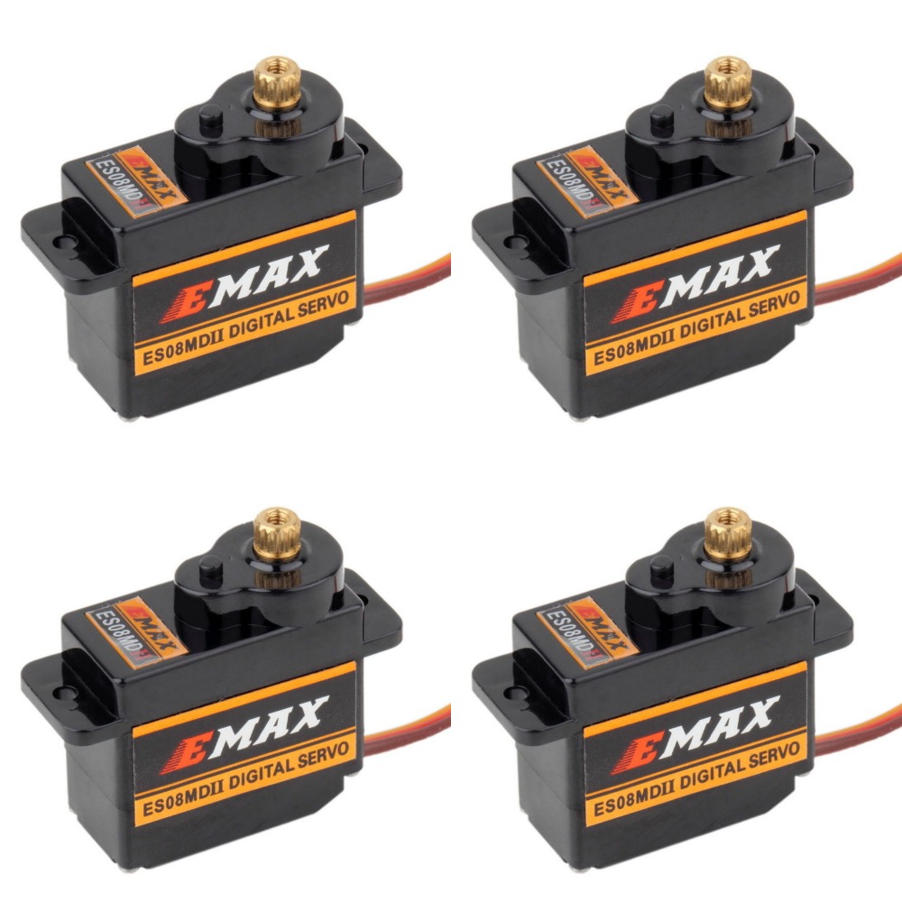 Servo Motor Sg90 - 4 stücke EMAX ES08MDII ES08MD II