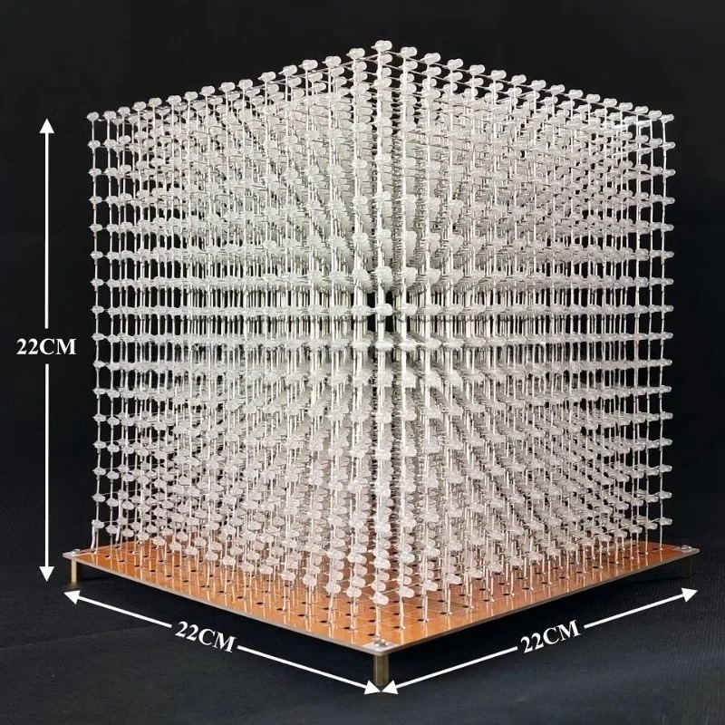 3 D16mini Lichtwürfel-Kit 16x1 – Diy Electronics Bewertung und Preis