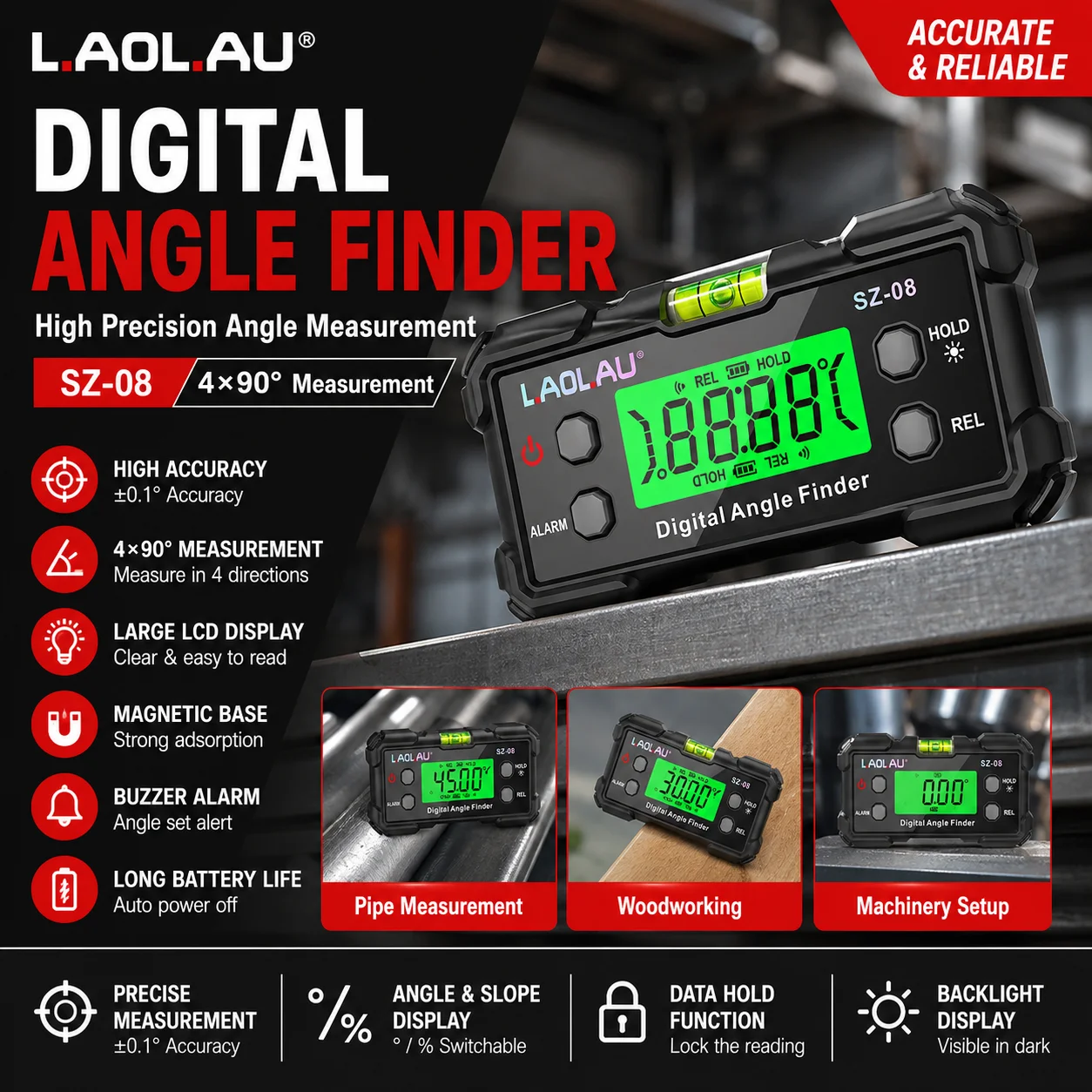 Digitaler Winkelmesser mit Lib – Useful Diy Electronics Bewertung und Preis