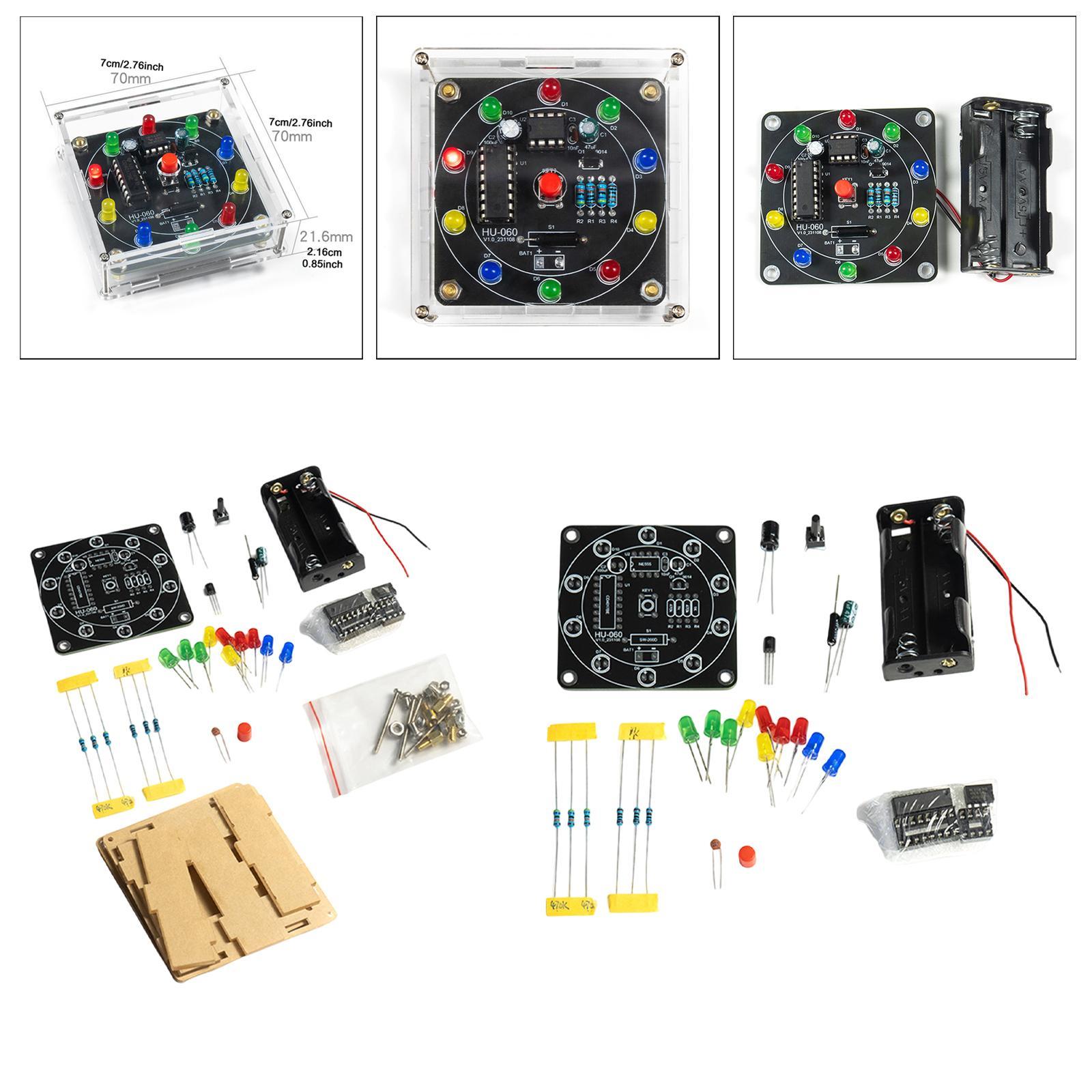 Elektronisches Glücks-Drehsche – Interesting Diy Electronics Projects Bewertung und Preis