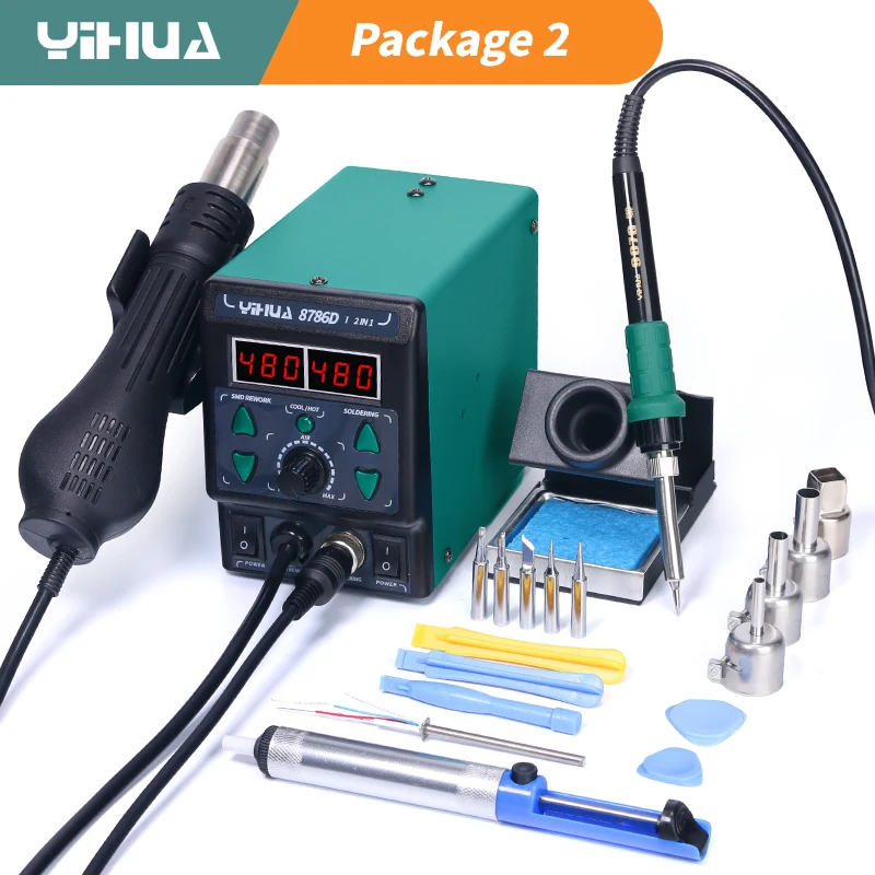 YIHUA 8786D Lötkolben Heißluft – Useful Diy Electronics Bewertung und Preis