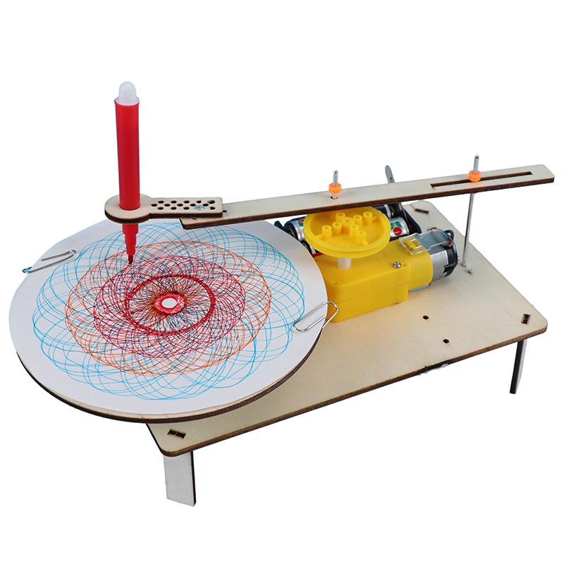 1-3 Stück DIY Holz-Elektro-Plo – Diy Robot Electronics Kit Bewertung und Preis