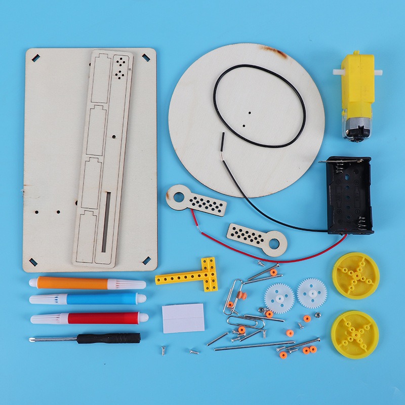 1-3 Stück DIY Holz-Elektro-Plo – Diy Robot Electronics Kit Bewertung und Preis
