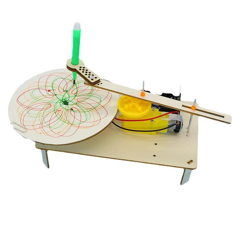 1-3 Stück DIY Holz-Elektro-Plo – Diy Robot Electronics Kit Bewertung und Preis