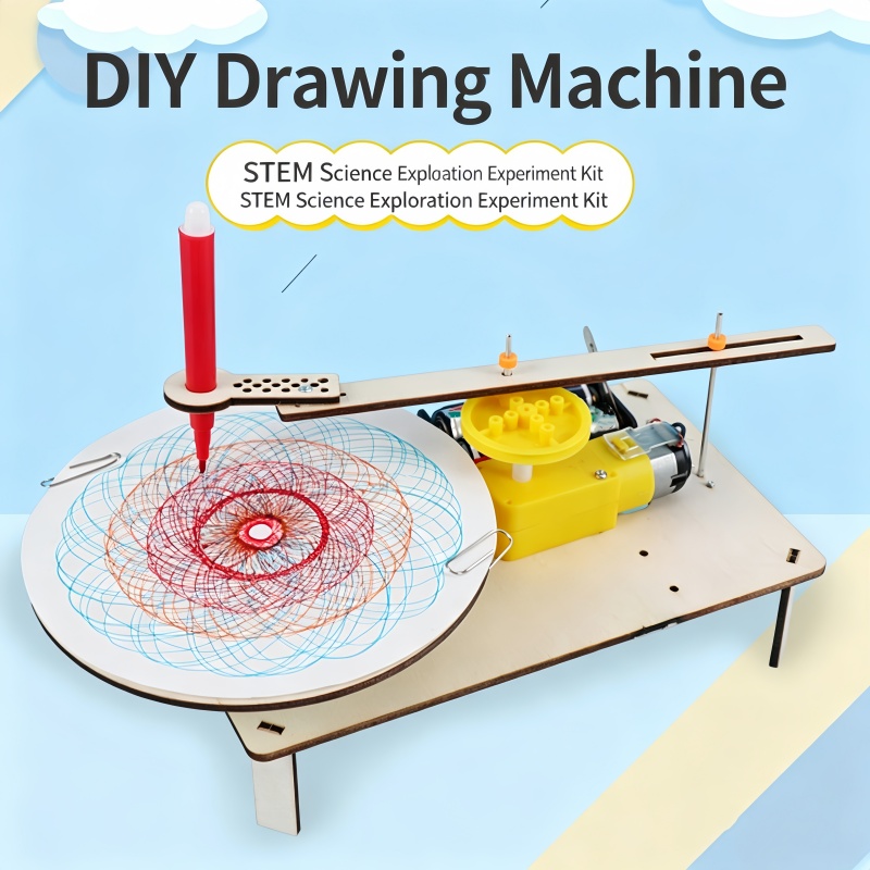 1-3 Stück DIY Holz-Elektro-Plo – Diy Robot Electronics Kit Bewertung und Preis