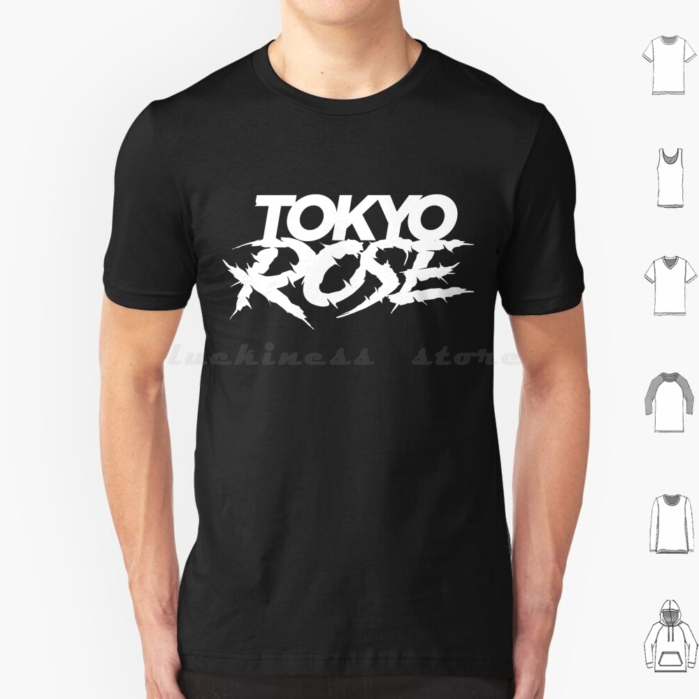 Tokyo Rose Weißes Logo T-Shirt – Diy Electronics Logo Bewertung und Preis
