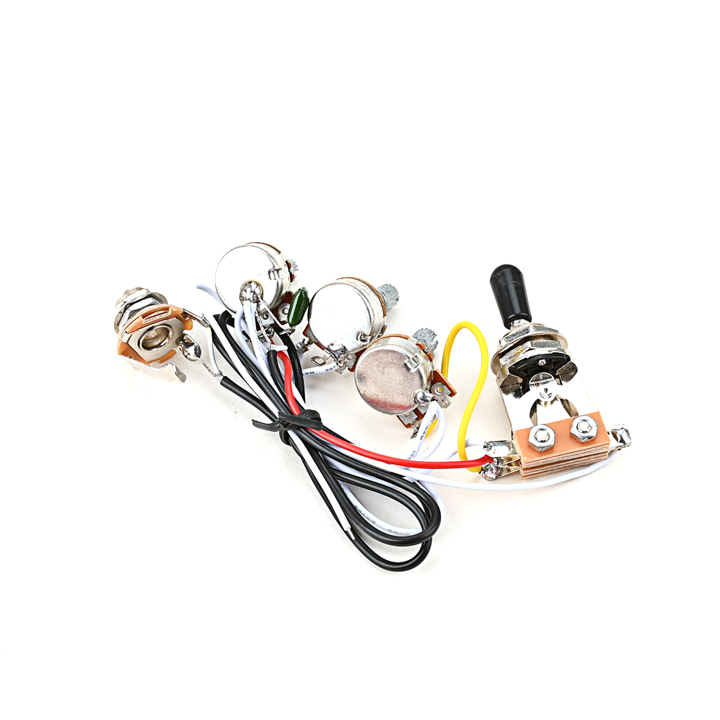 E-Gitarren-Kabelbaum 2V1T, vor – Diy Electric Guitar Electronics Bewertung und Preis