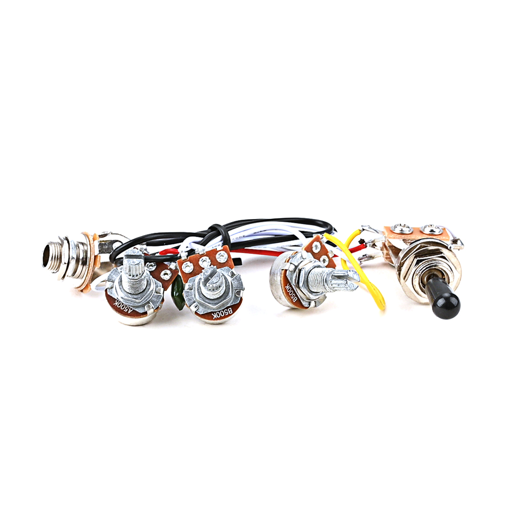 E-Gitarren-Kabelbaum 2V1T, vor – Diy Electric Guitar Electronics Bewertung und Preis